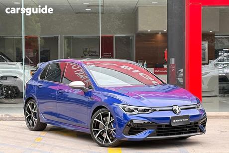 Blue 2024 Volkswagen Golf Hatchback R 4Motion