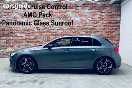 Grey 2021 Mercedes-Benz A180 Hatchback