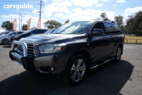 Grey 2009 Toyota Kluger Wagon Kx-S (4X4)