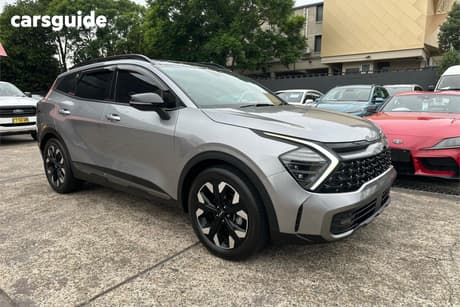 Grey 2021 Kia Sportage Wagon Gt-Line (Awd)