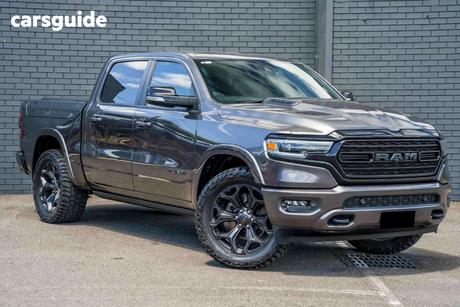 Grey 2021 RAM 1500 Crew Cab Utility Limited Rambox (Hybrid)