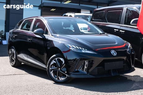 Black 2025 MG MG4 Hatchback Excite 51 125Kw