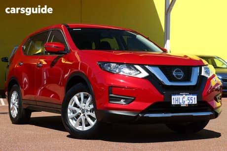 Red 2021 Nissan X-Trail Wagon St 7 Seat (2Wd)