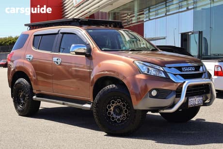 Brown 2015 Isuzu MU-X Wagon Ls-T (4X4)