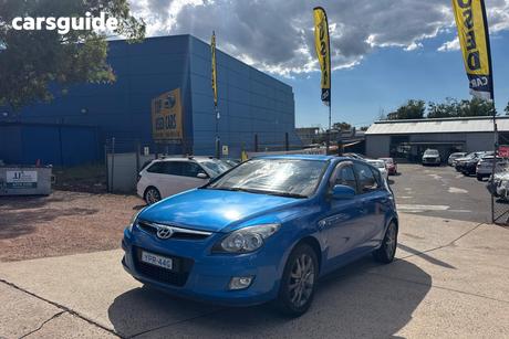 Blue 2009 Hyundai I30 Hatchback Slx