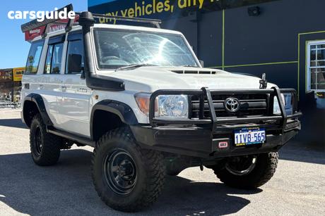 White 2020 Toyota Landcruiser Wagon Workmate