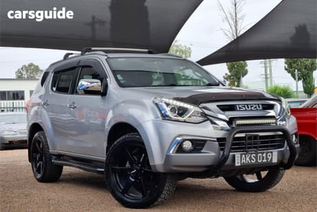 Silver 2017 Isuzu MU-X Wagon Ls-T (4X4)