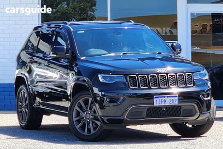 Black 2016 Jeep Grand Cherokee Wagon 75Th Anniversary (4X4)