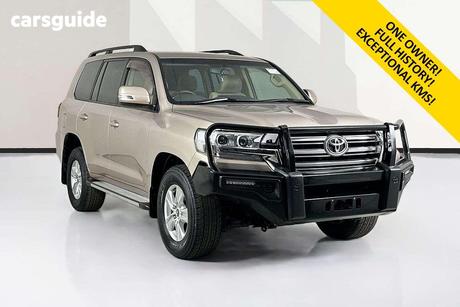 Beige 2015 Toyota Landcruiser Wagon Gxl (4X4)