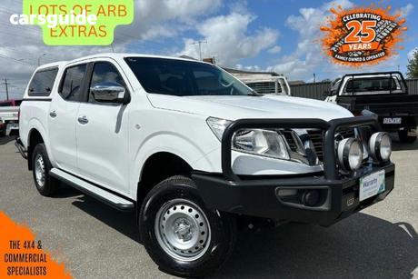 White 2016 Nissan Navara Double Cab Utility Rx (4X4)