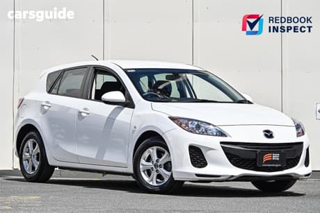 White 2012 Mazda 3 Hatchback Neo