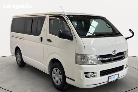 White 2009 Toyota HiAce Commercial LONG DX GL-PKG