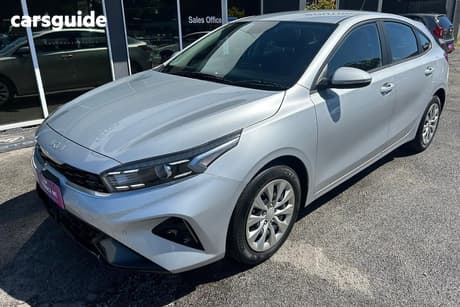 Silver 2022 Kia Cerato Hatchback S