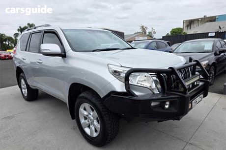 Silver 2017 Toyota Landcruiser Prado Wagon Gxl (4X4)