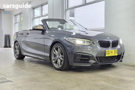Grey 2015 BMW M235I Convertible