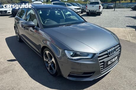 Grey 2015 Audi A3 Hatchback Sportback 1.8 Tfsi Ambition
