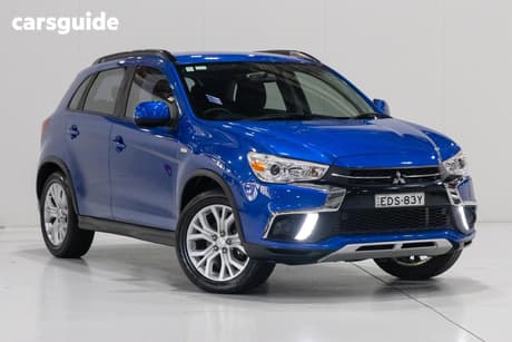 Blue 2019 Mitsubishi ASX Wagon Es (2Wd)
