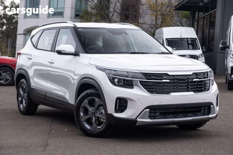 White 2025 Kia Seltos Wagon Gt-Line (Fwd) (Two-Tone)