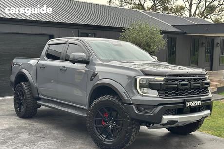 Grey 2024 Ford Ranger Double Cab Pick Up Raptor 3.0 (4X4)