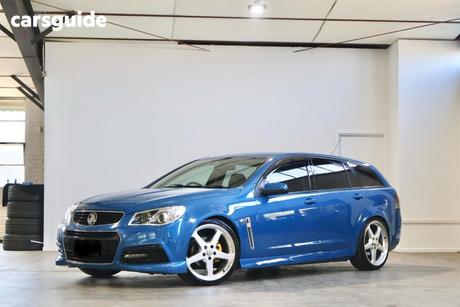 Blue 2014 Holden Commodore Sportswagon Sv6