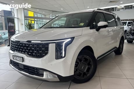 White 2025 Kia Carnival Wagon Gt-Line Hev