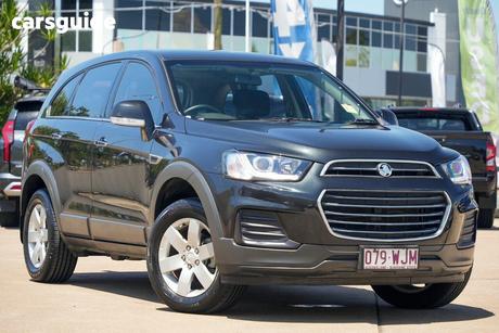 Black 2015 Holden Captiva Wagon 7 Ls Active (Fwd)
