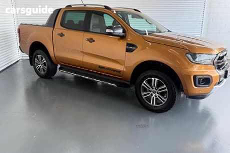 Orange 2021 Ford Ranger Double Cab Pick Up Wildtrak 2.0 (4X4)