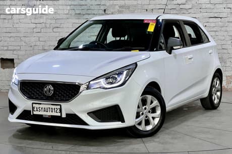White 2021 MG MG3 Hatchback Core