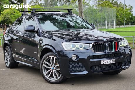 Black 2015 BMW X4 Coupe Xdrive 20I