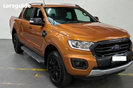Orange 2019 Ford Ranger Double Cab Pick Up Wildtrak 3.2 (4X4)
