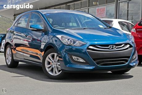 Blue 2014 Hyundai I30 Hatchback Trophy