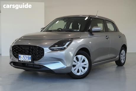 Silver 2024 Suzuki Swift Hatchback Hybrid