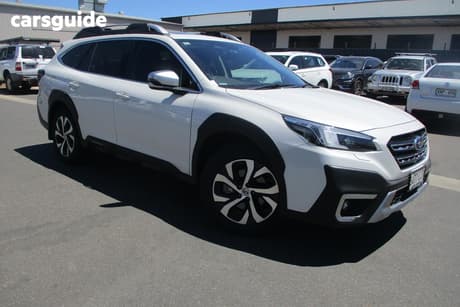White 2020 Subaru Outback Wagon Awd Touring