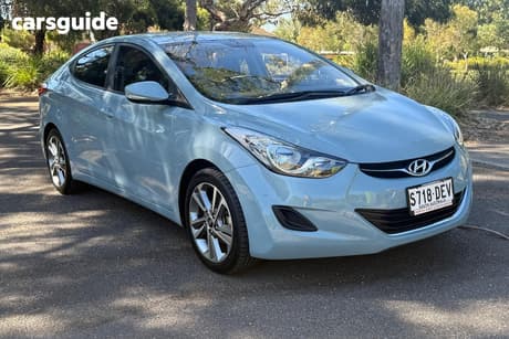 Blue 2013 Hyundai Elantra Sedan Active