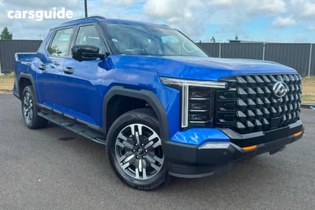 Blue 2025 LDV Terron 9 Double Cab Pick Up Evolve