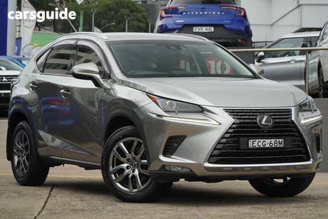 Grey 2018 Lexus NX300 Wagon Luxury (Fwd)