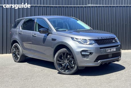 Grey 2017 Land Rover Discovery Sport Wagon Sd4 (177Kw) Hse 5 Seat