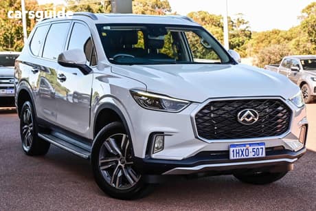 White 2021 LDV D90 Wagon Executive (4Wd) D20