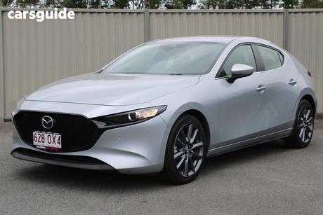 Silver 2020 Mazda 3 Hatchback G20 Evolve