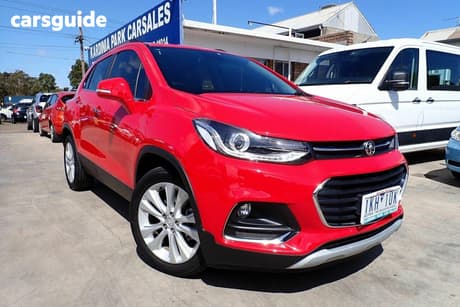 Red 2017 Holden Trax Wagon Ltz