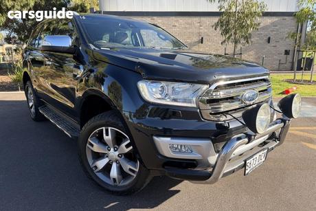 Black 2016 Ford Everest Wagon Titanium