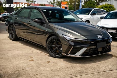 Grey 2025 Hyundai I30 Sedan N Line