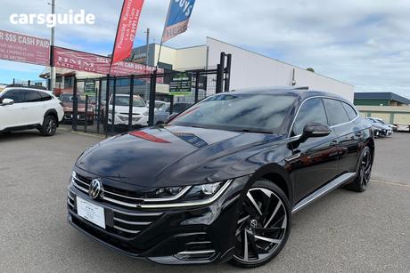 Black 2022 Volkswagen Arteon Liftback 206 Tsi R-Line