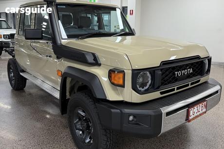 Beige 2025 Toyota Landcruiser Double Cab Chassis Lc79 Gxl + Diff Locks