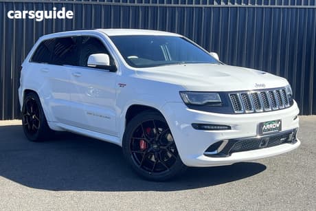 White 2013 Jeep Grand Cherokee Wagon Srt 8 (4X4)