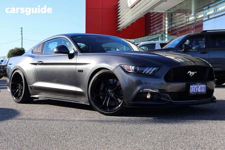 Grey 2017 Ford Mustang Coupe Fastback Gt 5.0 V8
