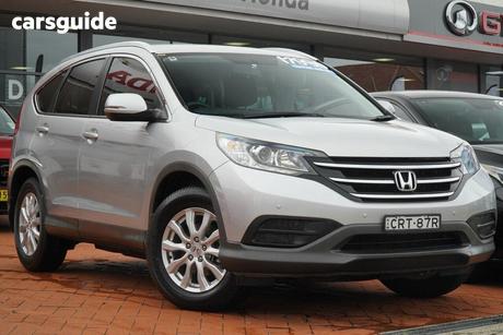 Silver 2013 Honda CR-V Wagon Vti (4X4)