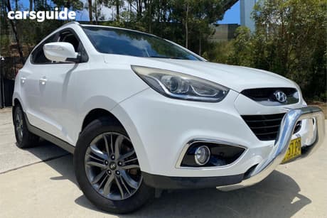 White 2015 Hyundai IX35 Wagon Se (Fwd)