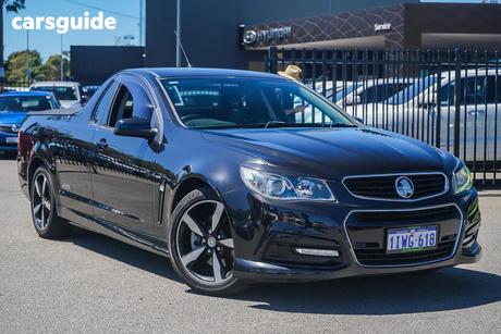 Black 2013 Holden UTE Utility Ss