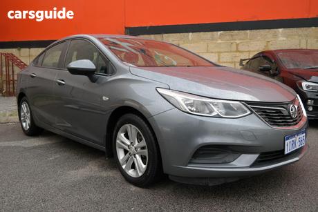 Grey 2017 Holden Astra Sedan Ls
